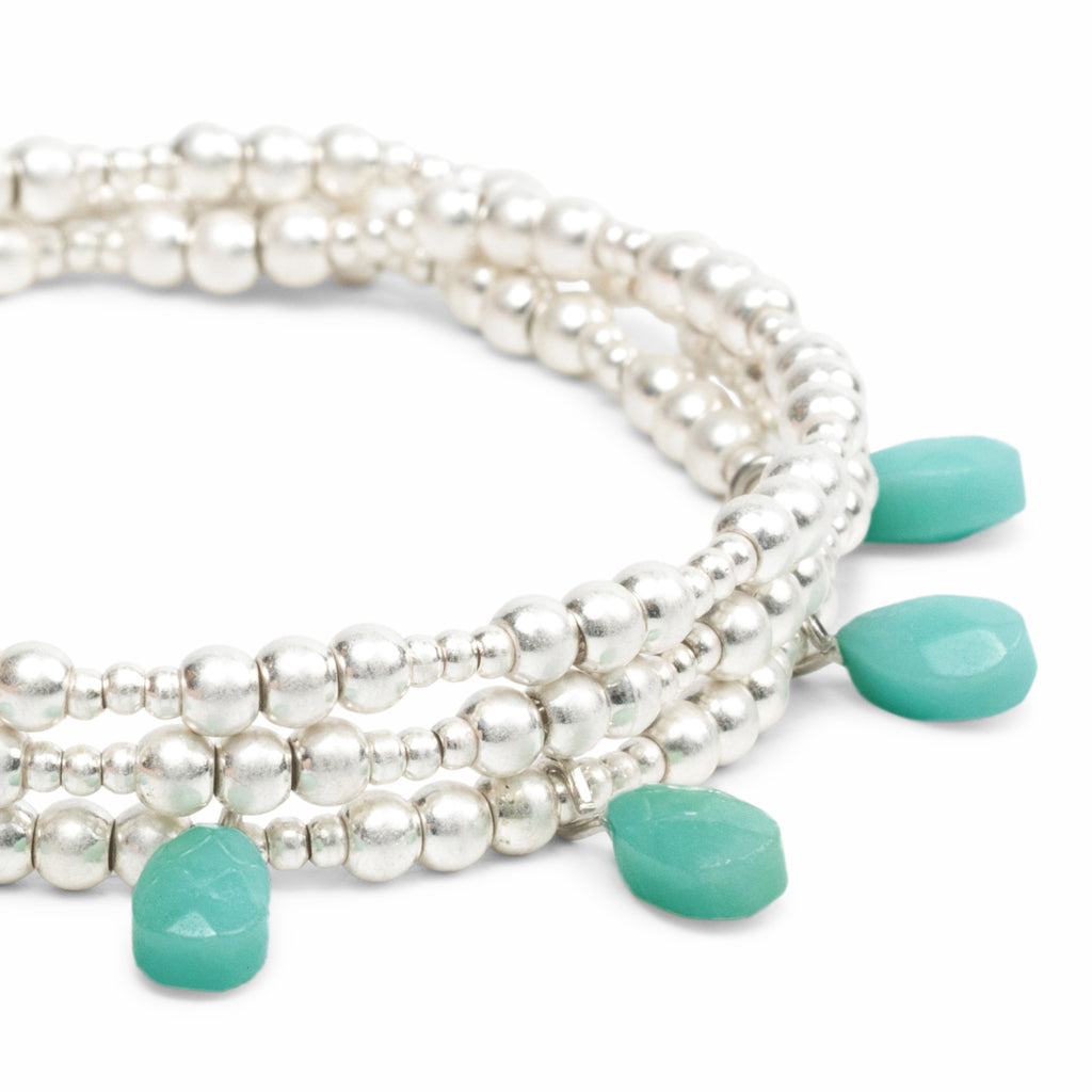 Metal Wrap - Timeless/Turquoise/Silver