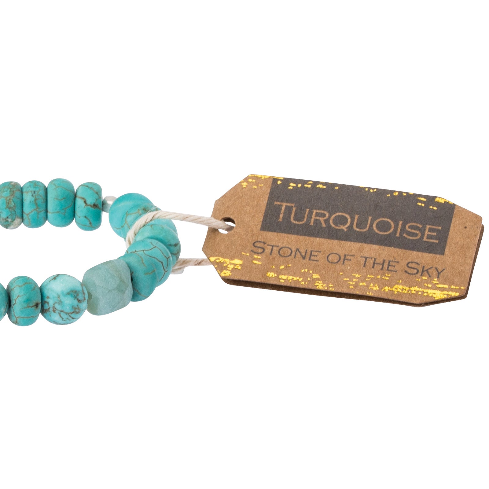 Turquoise Stone & Buddha Bead Hope Bracelet – EBRU JEWELRY