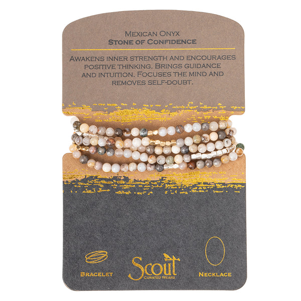 Stone Wrap Mexican Onyx - Stone of Confidence - Scout Curated Wears