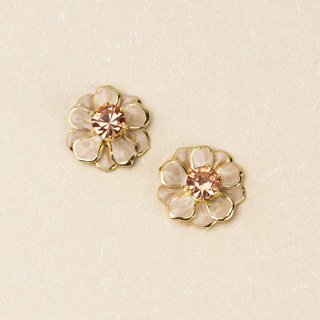 wire flower earrings – Sweet As Sugarcane
